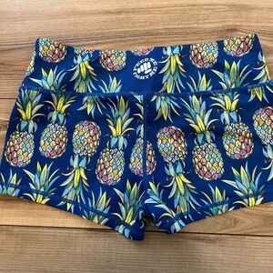 Feed Me Fight Me Pineapple shorts